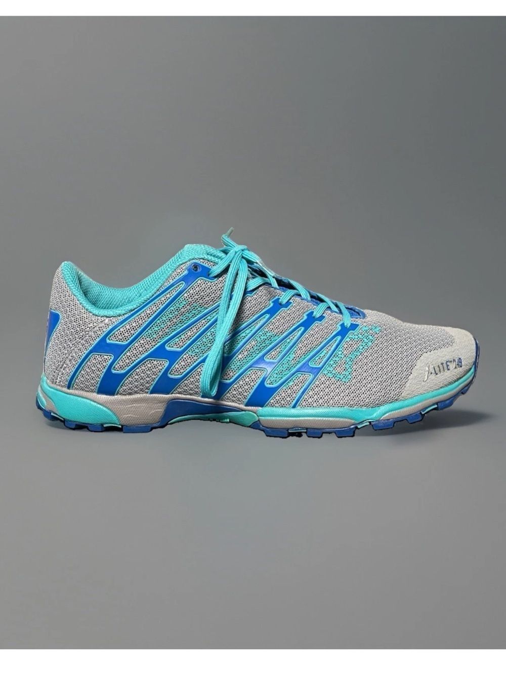 Inov8 F-Lite 249 Men's Cross Training Shoes Gray/Teal Size 8
